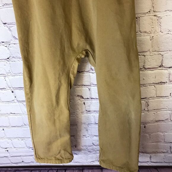The Simple Folk Boys Girls Unisex 6-7 Years The Workman Overalls Camel Beige - Picture 5 of 16